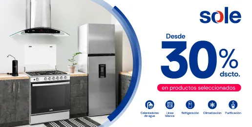 Desde 30% dscto en productos seleccionados