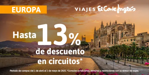 Hasta 13% de dscto en circuitos