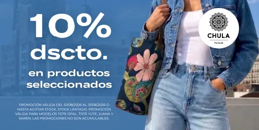 Chulu Tulum - 10por dsct productos seleccionados