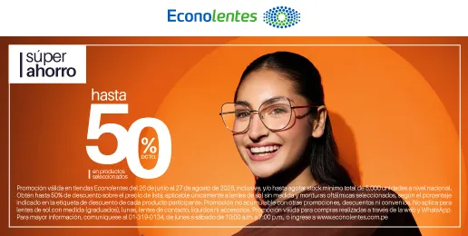 Econolentes - hasta 50porc de descuento