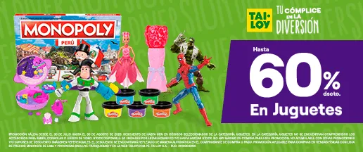 tai loy descuentos en juguetes
