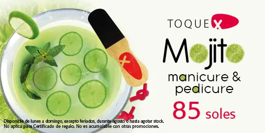 imagen Mojito manicure y pedicure 85 soles